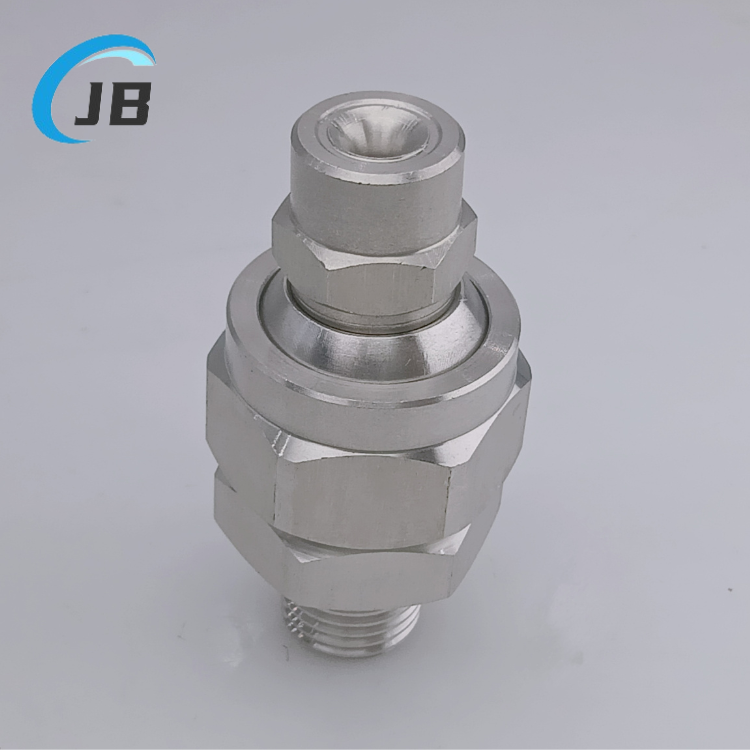 1/8 1/4 3/8 Inch SS 304 Universal Adjustable Ball Joint With Wide Angle Solid Cone Spray Nozzle for Dust Suppression